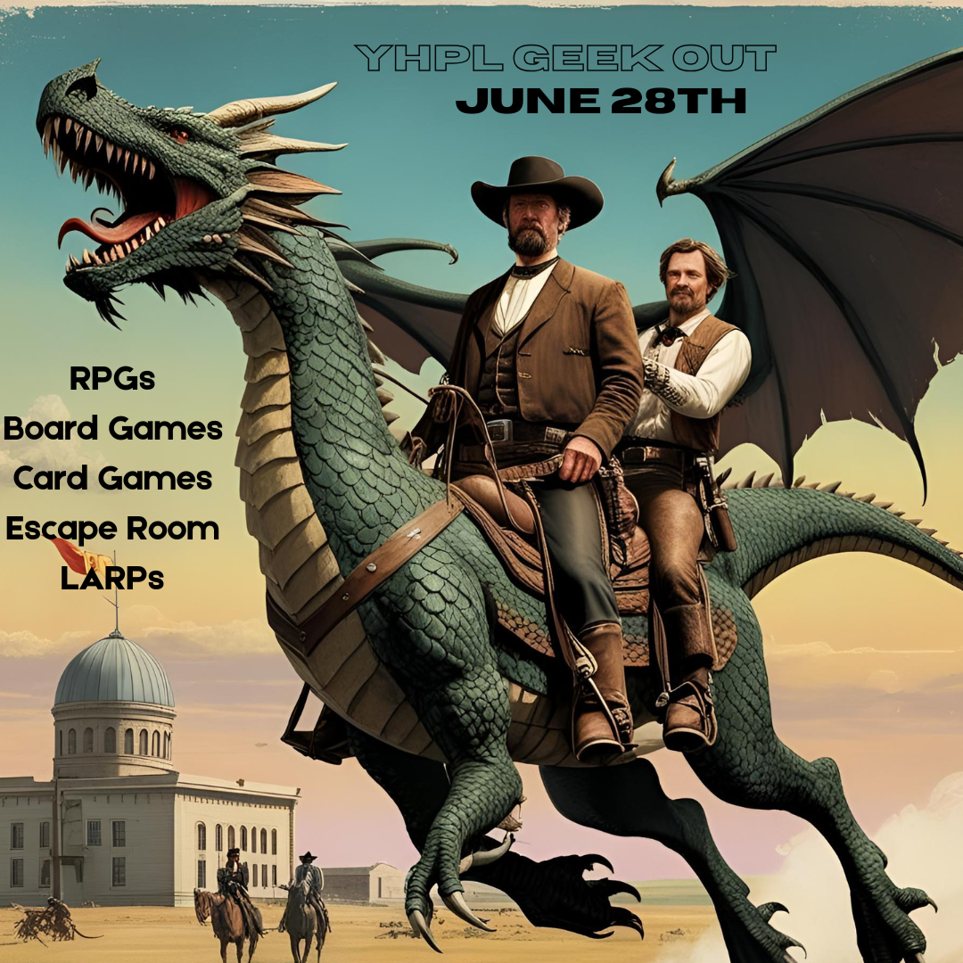 Wyatt & Doc fly to YHPL Geek Out
